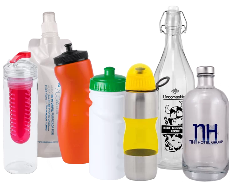 Botellas reutilizables