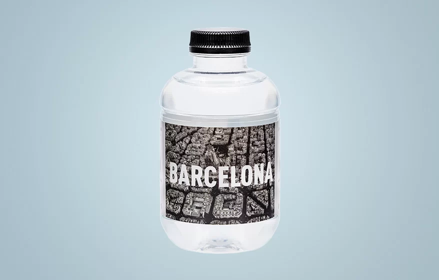 TBC102 AGUA PERSONALIZADA ETIQUETA